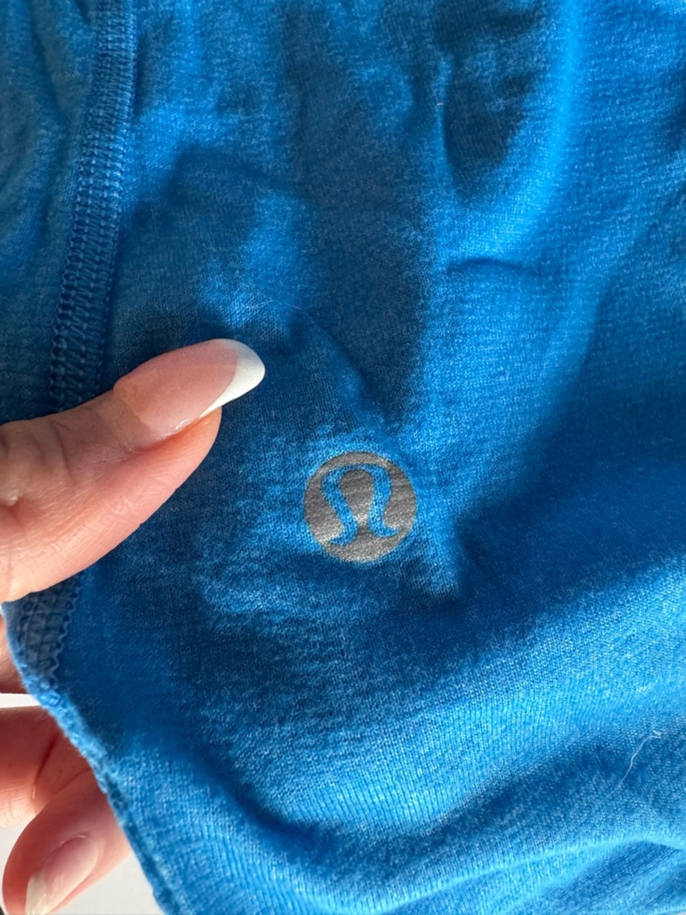 Lululemon Blue Racerback Women's Tank Top - Picture 3 of 3